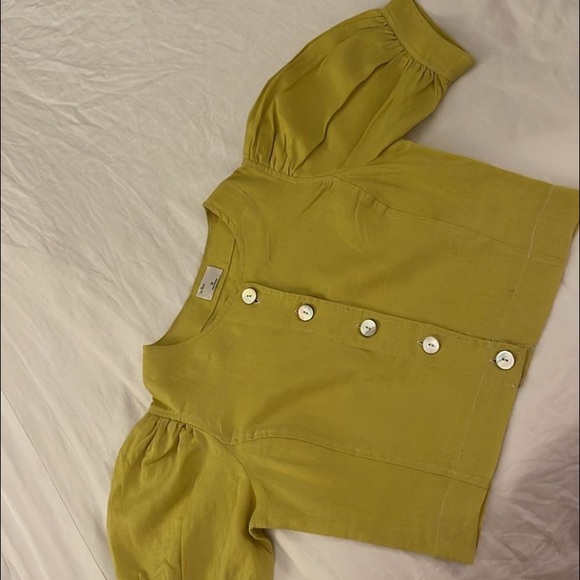 Le Fou Wilfred Aritzia Linen Blouse - Picture 2 of 4